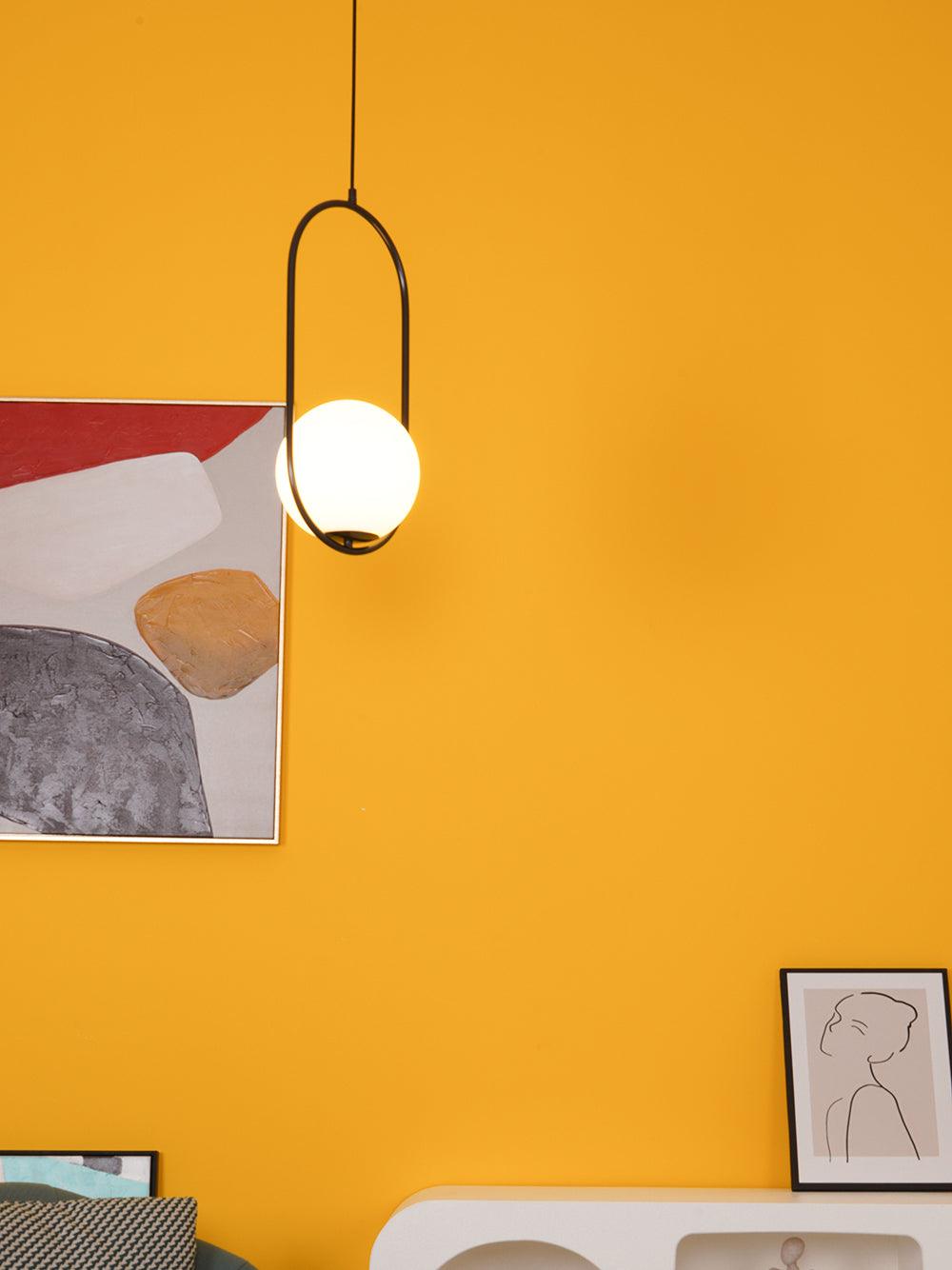 Sleek Brass Glass Pendant Ceiling Light Fixtures