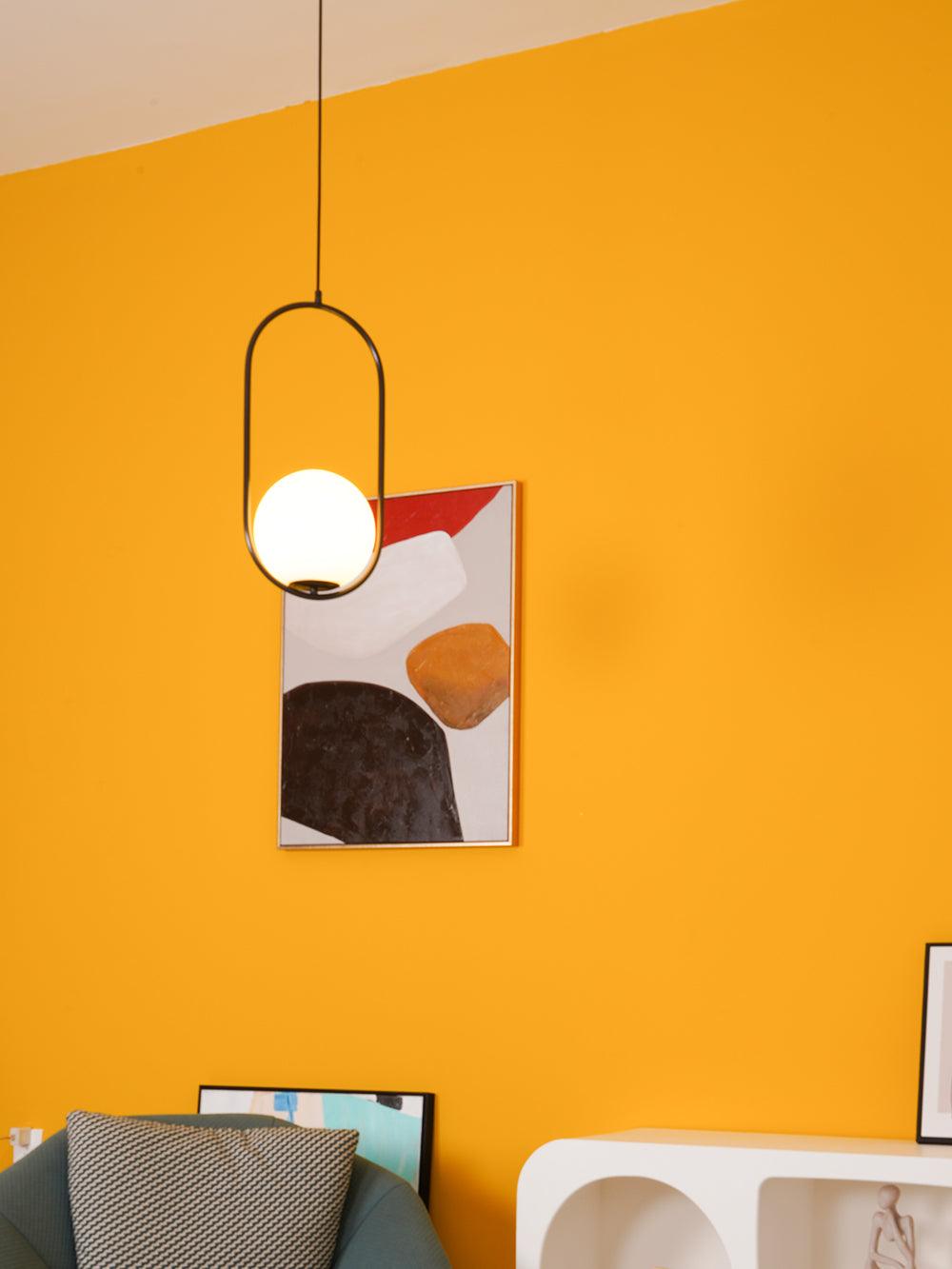 Sleek Brass Glass Pendant Ceiling Light Fixtures