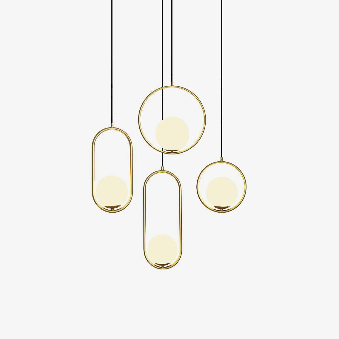 MilaAura - Modern Sleek Ceiling Lamp