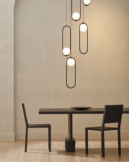 Sleek Brass Glass Pendant Ceiling Light Fixtures