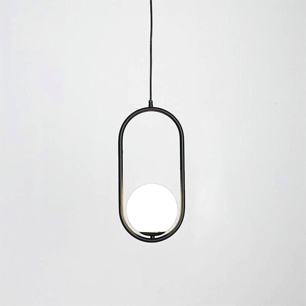 Sleek Brass Glass Pendant Ceiling Light Fixtures