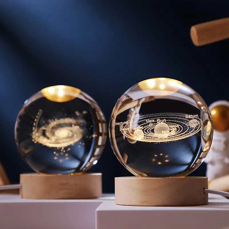 Glowing Solar System LED Light Display - Fesara