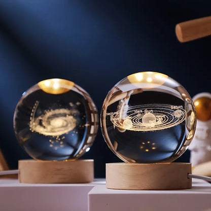 Glowing Solar System LED Light Display - Fesara