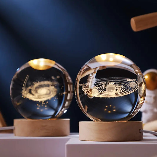 Glowing Solar System LED Light Display - Fesara