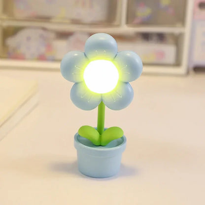 Delicate Petal Table Lamp with Warm LED Glow