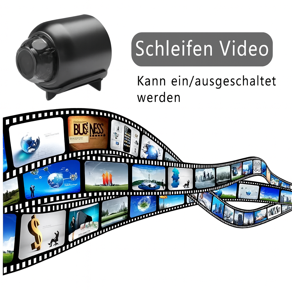 Compact WiFi Night Vision Security Camera