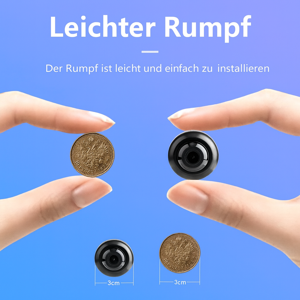 Compact WiFi Night Vision Security Camera
