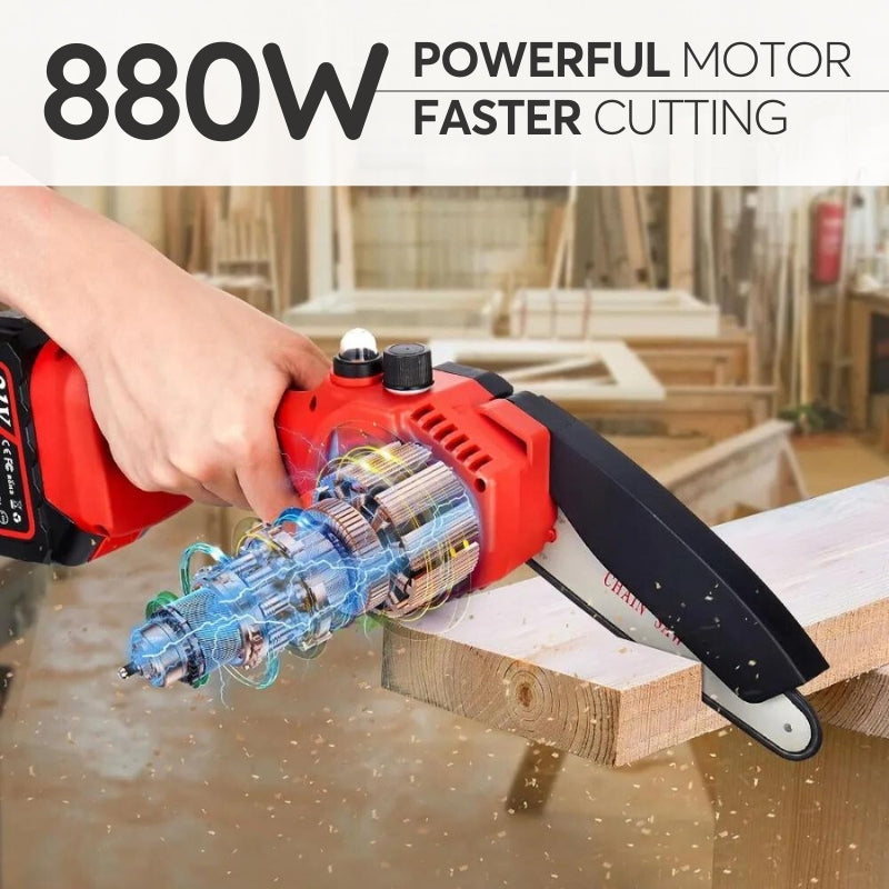 Compact Portable Electric Chainsaw