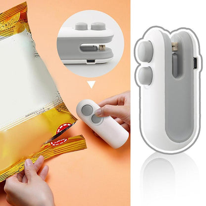 Compact Handheld Food Bag Sealer - Fesara