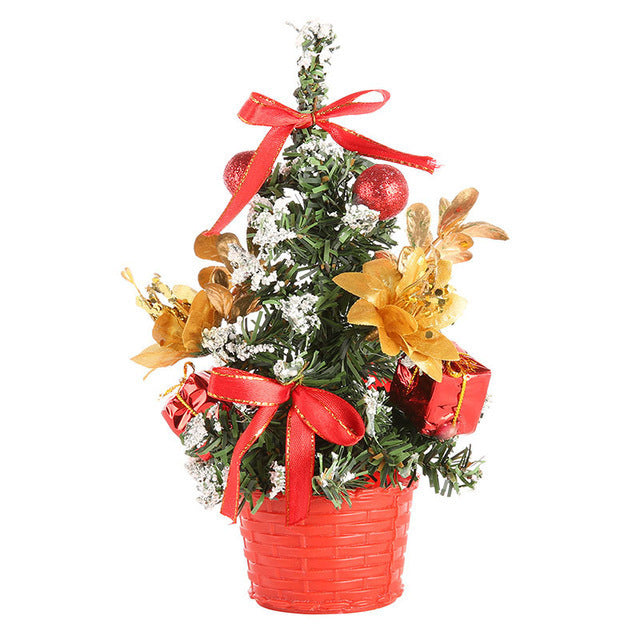 Small Tabletop Christmas Tree | Easy Home Holiday Decor - Fesara