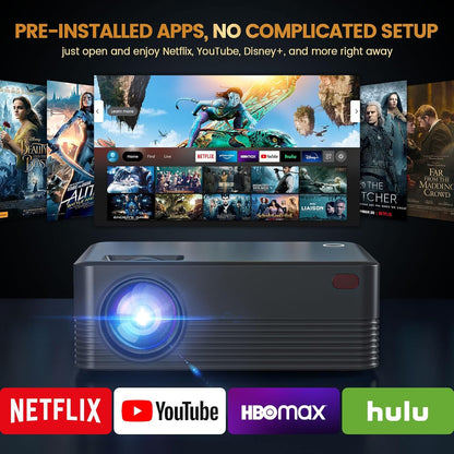 Compact HD Portable Home Theater Projector