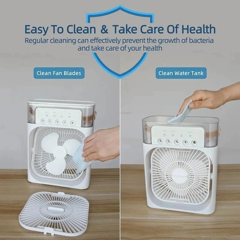 Mini Ice Misting Fan 5