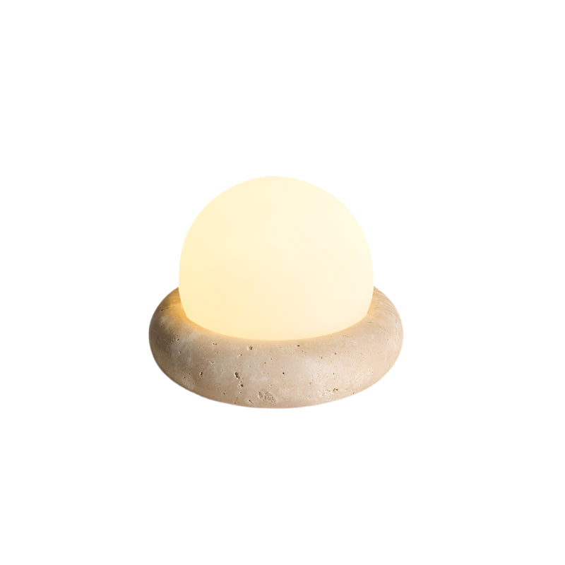 Natural Stone Accent Table Lamp - Fesara