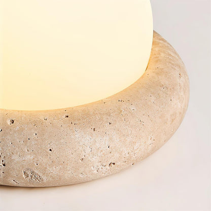Natural Stone Accent Table Lamp