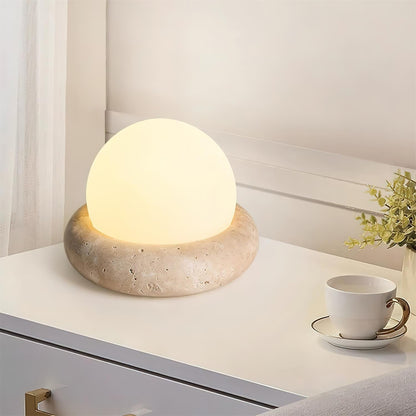 Natural Stone Accent Table Lamp