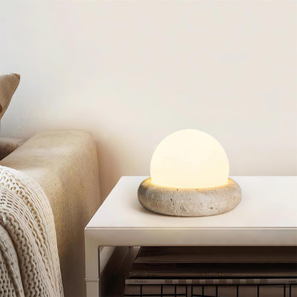 Natural Stone Accent Table Lamp