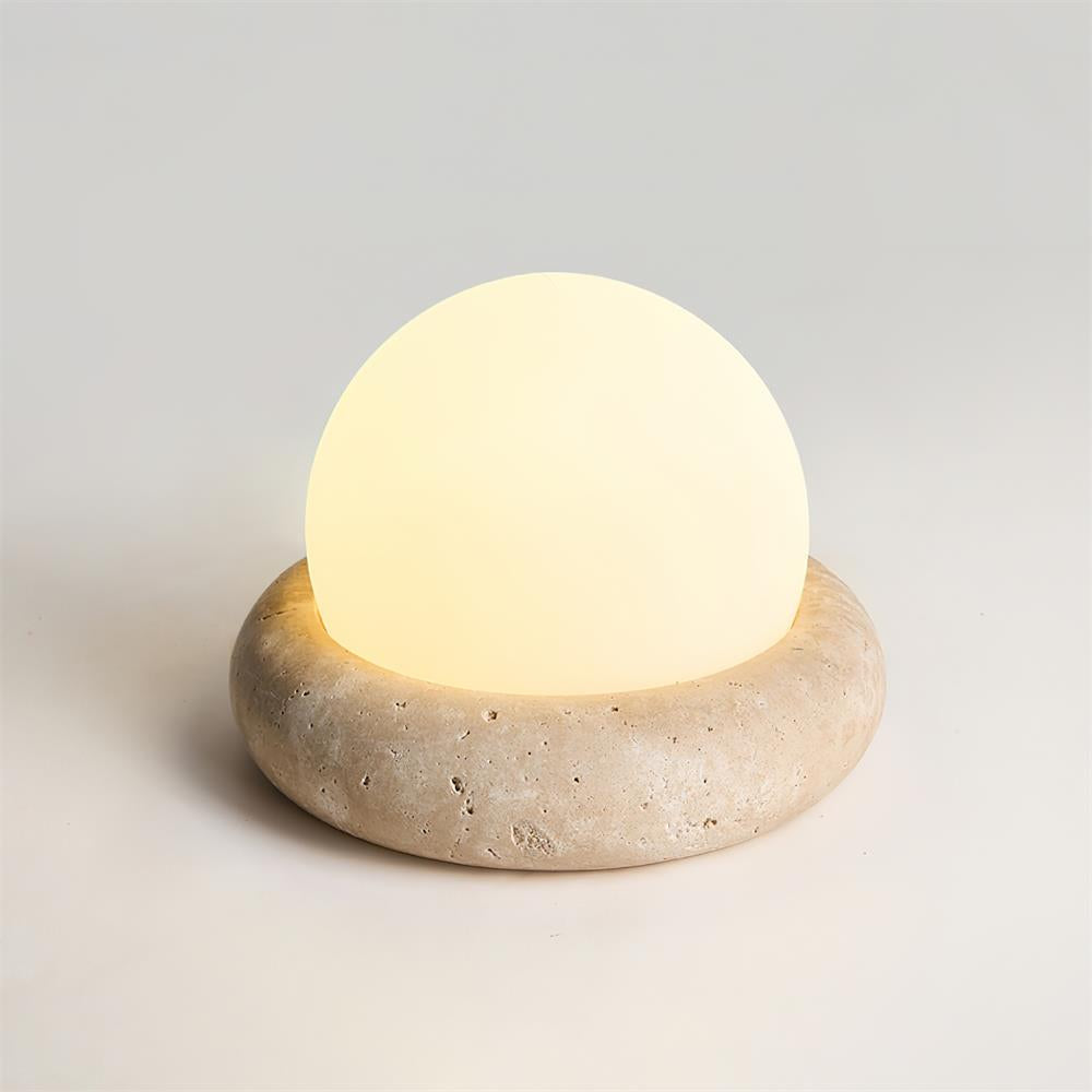 Natural Stone Accent Table Lamp