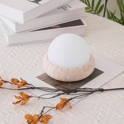 Natural Stone Accent Table Lamp