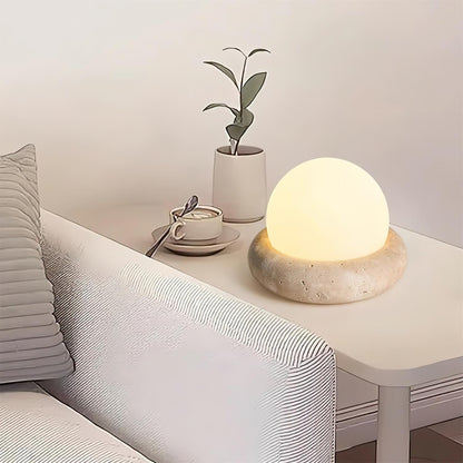 Natural Stone Accent Table Lamp