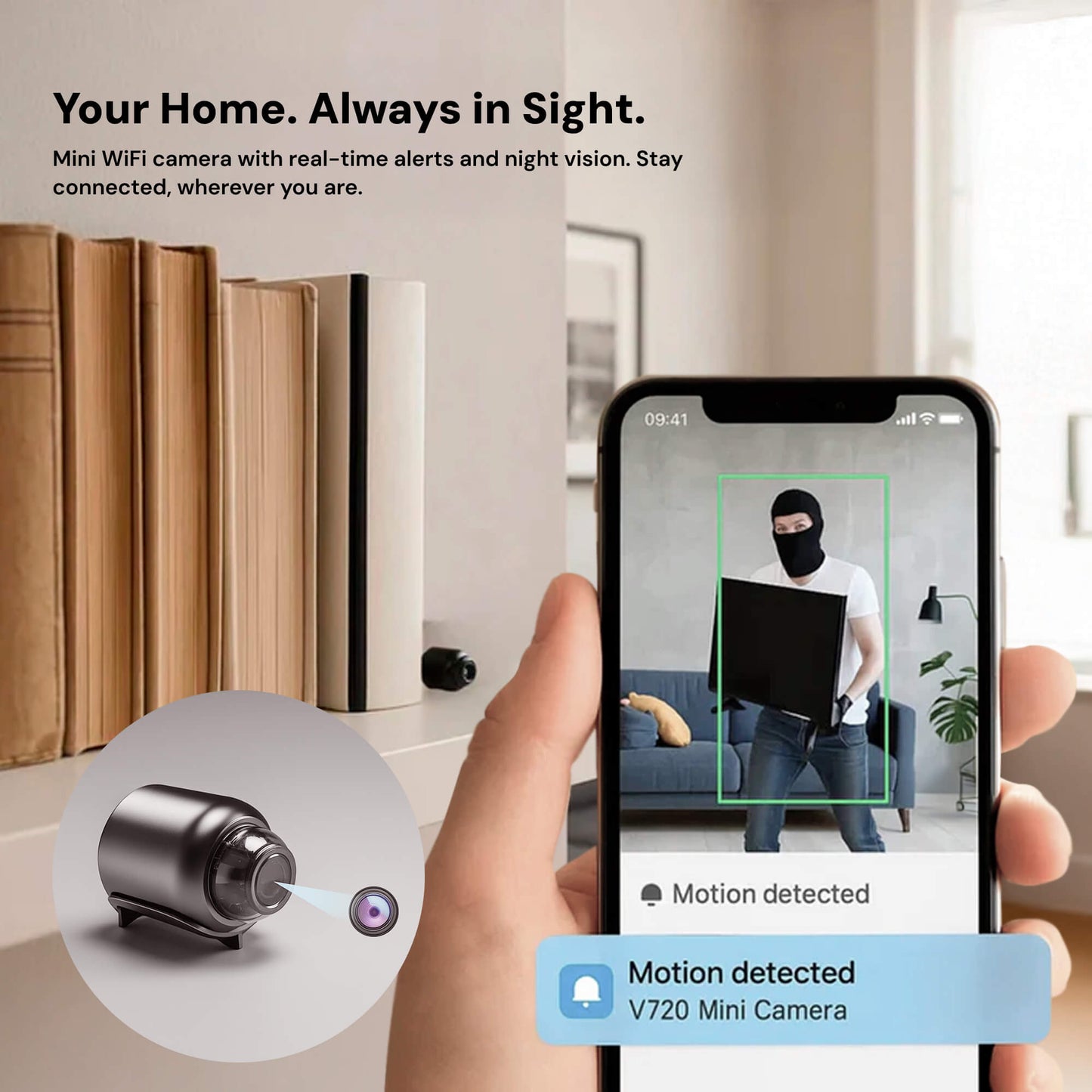 Wireless Baby Monitor Surveillance Camera with Audio