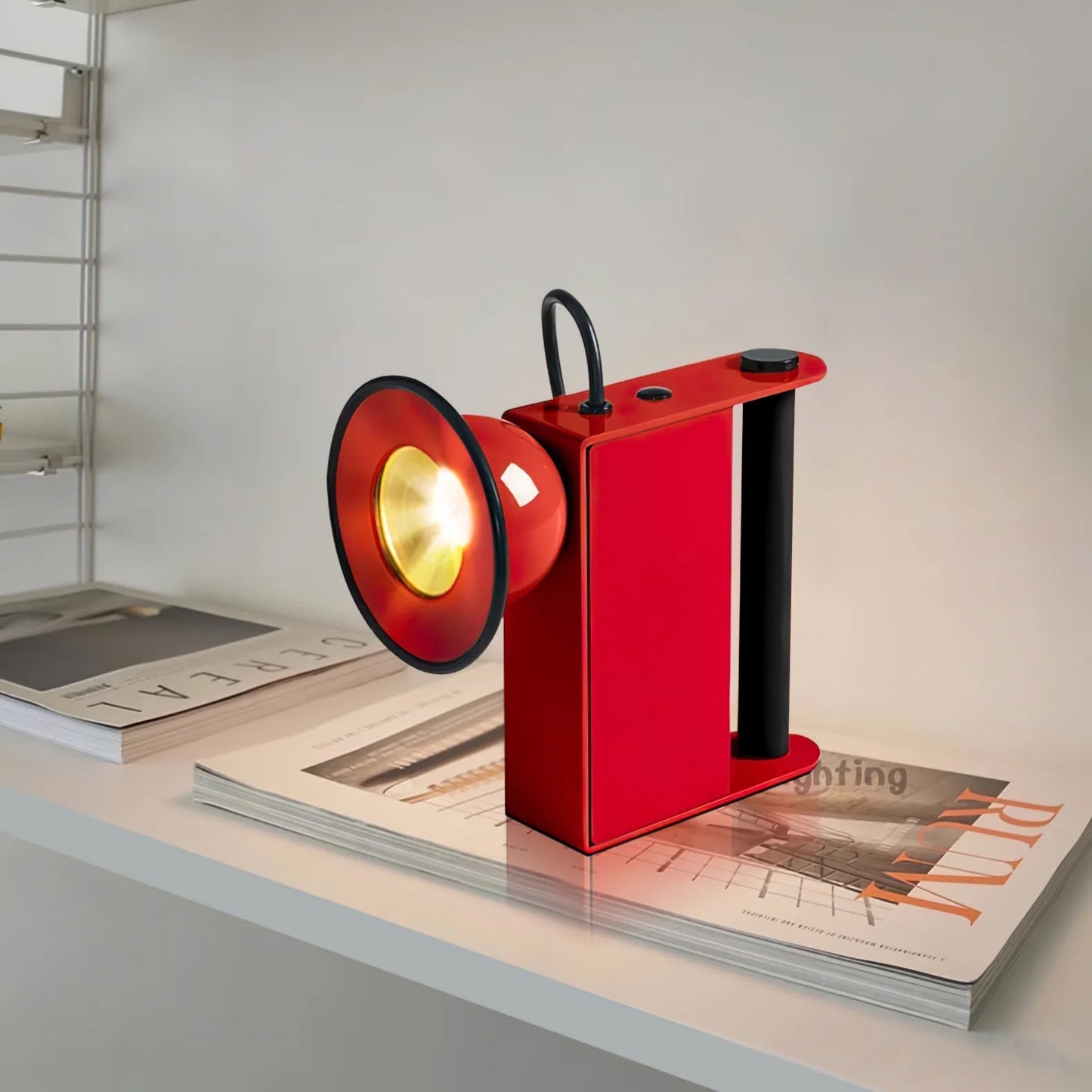 Versatile LED Desk Lamp with Flexible Magnetic Arm