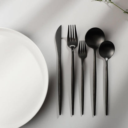 Modern Stainless Steel Flatware Simple Elegance