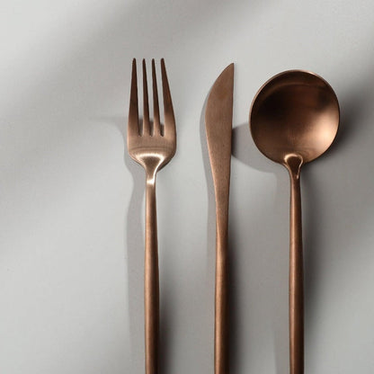Modern Stainless Steel Flatware Simple Elegance