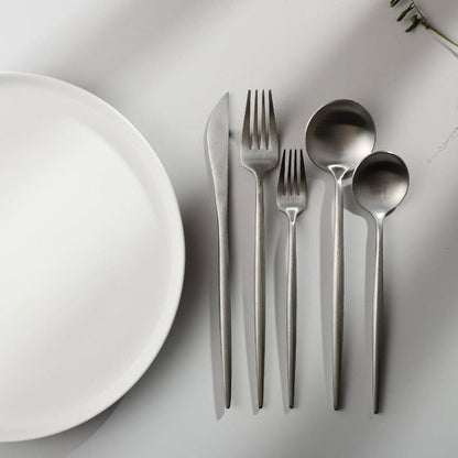 Premium Modern 20pc Cutlery Set Stainless Steel