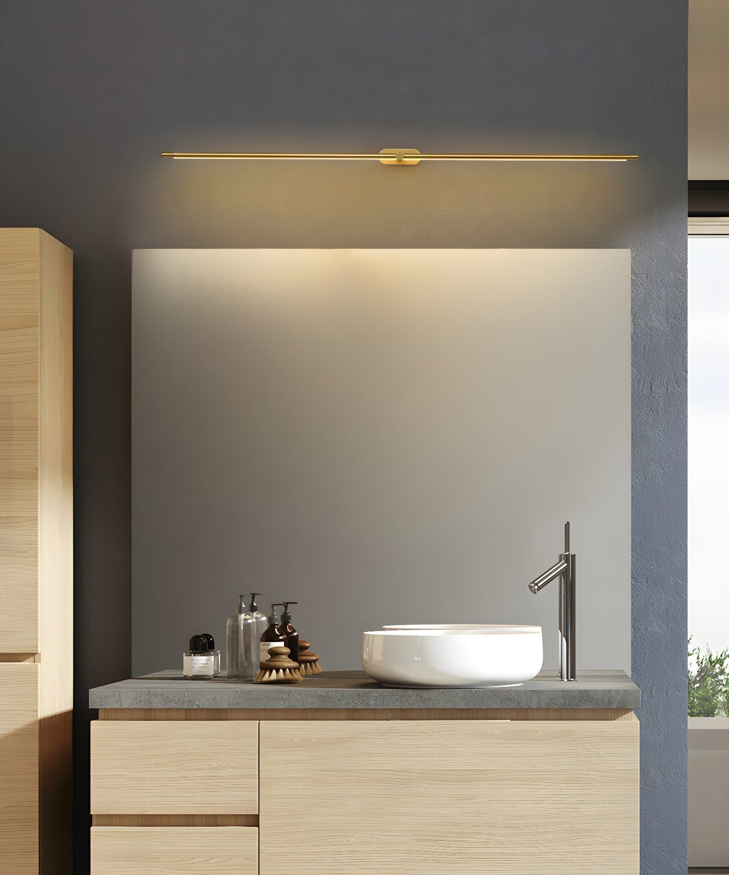 Bright Adjustable Stick On LED Wall Lamp