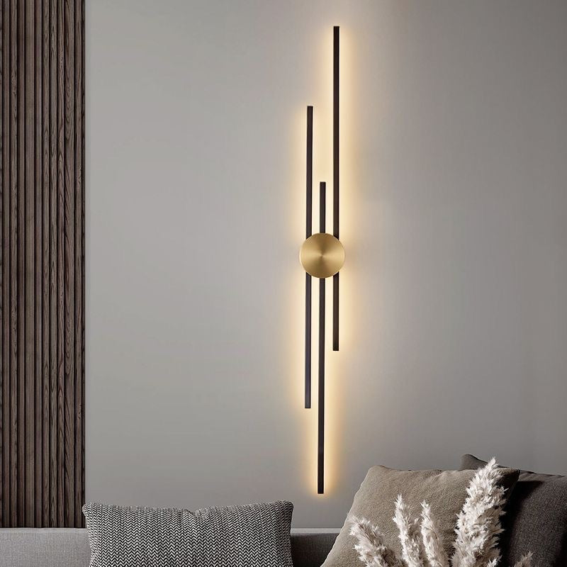 Luxury Gold LED Wall Lamp for Home Decor Lighting