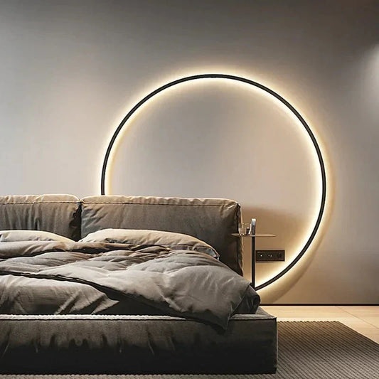 Simple LED Circular Wall Lamp - Fesara