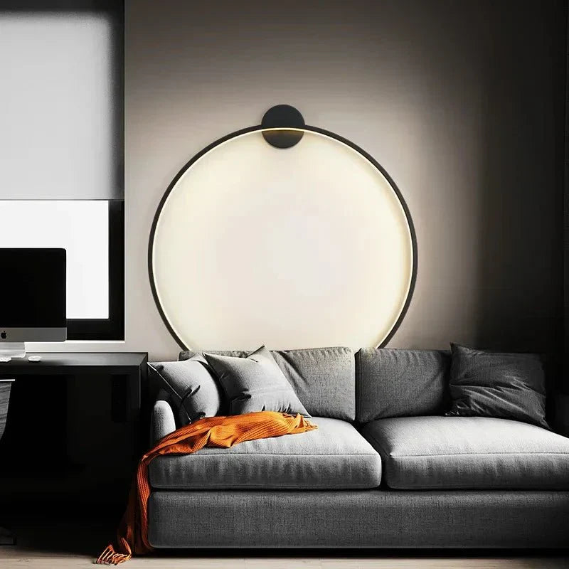 Simple LED Circular Wall Lamp