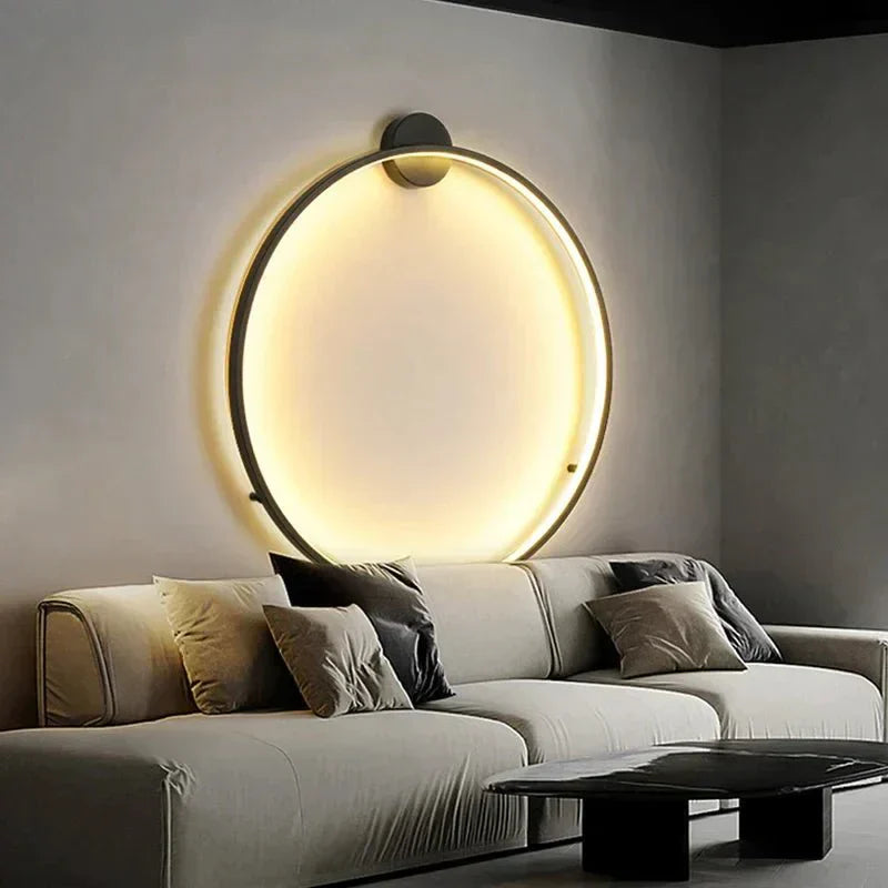 Simple LED Circular Wall Lamp