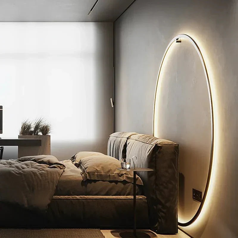 Simple LED Circular Wall Lamp