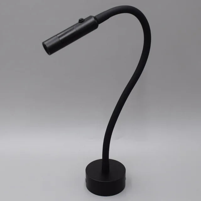 Slim LED Reading Light with Flexible Arm