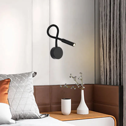 Slim LED Reading Light with Flexible Arm