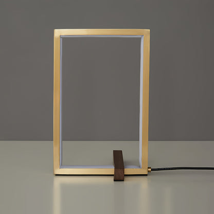 Natural Wooden Desk Lamp
