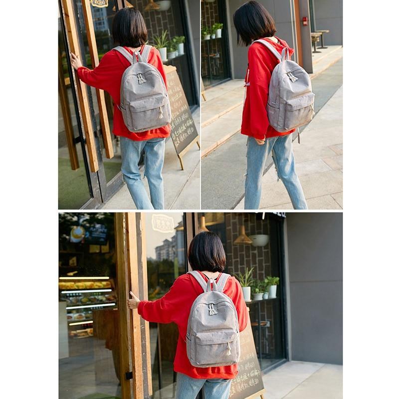 Colorful Textured School Backpack