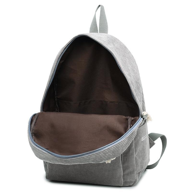 Colorful Textured School Backpack