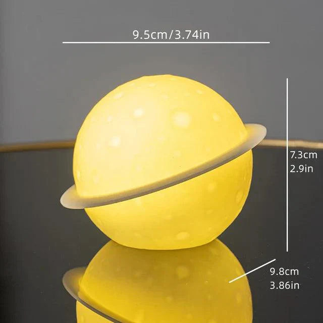 Glowing Space Astronaut Figurine with Night Light - Fesara
