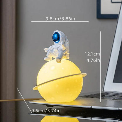 Glowing Space Astronaut Figurine with Night Light