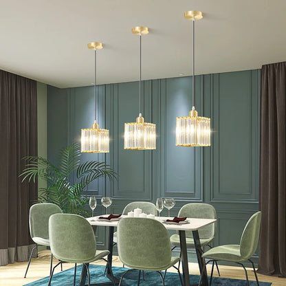 Premium Crystal Drop Pendant Lamp