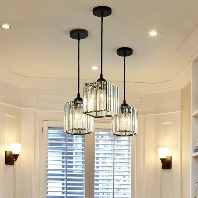Premium Crystal Drop Pendant Lamp