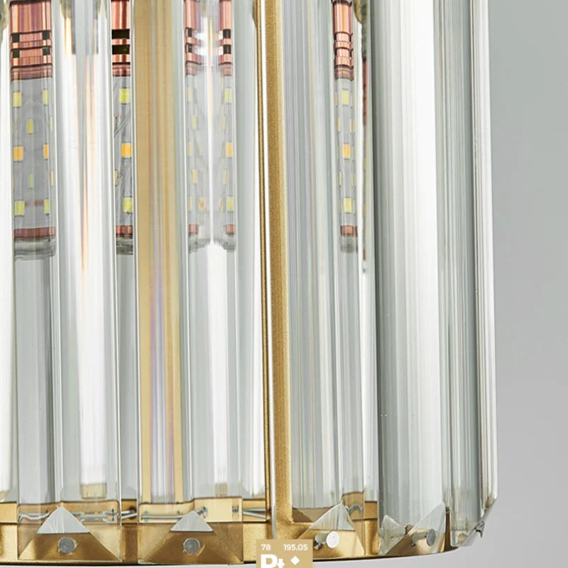 Premium Crystal Drop Pendant Lamp