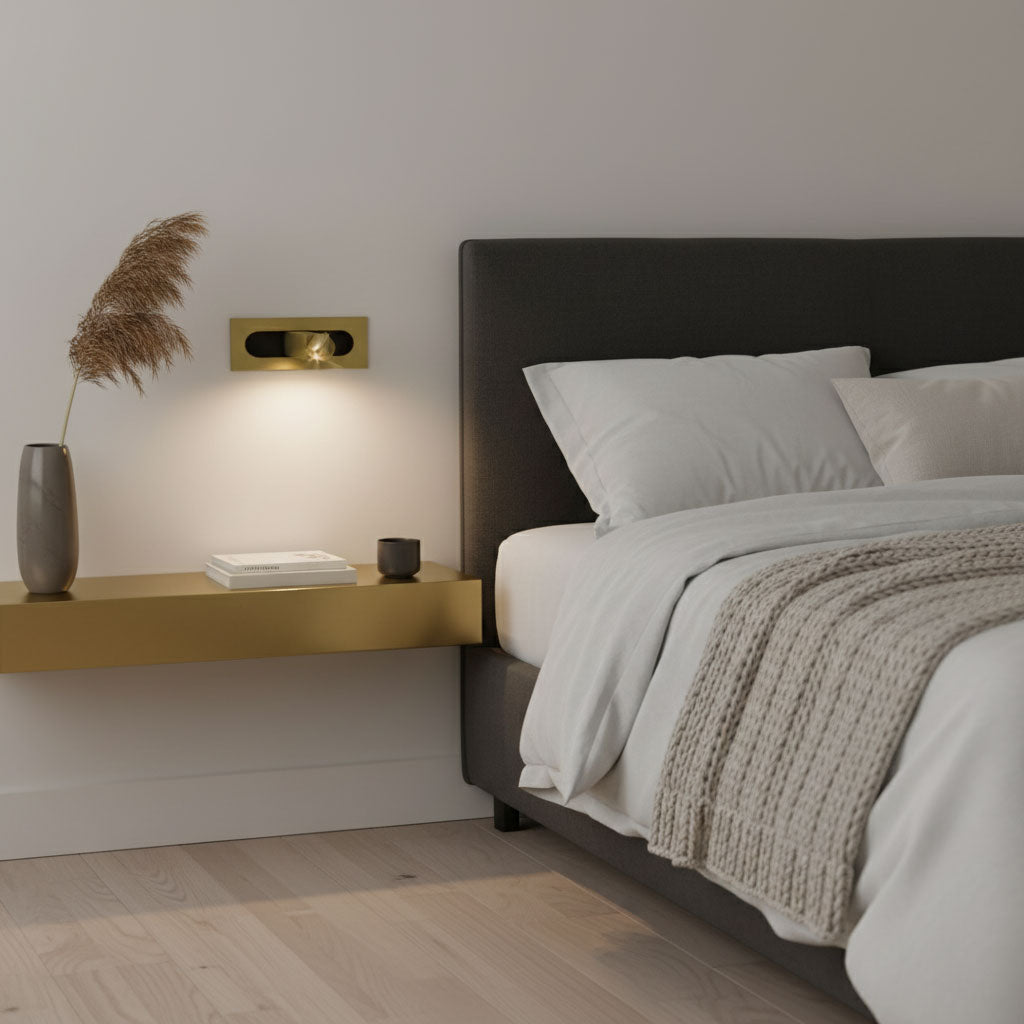 Slim Adjustable LED Wall Light Fixture