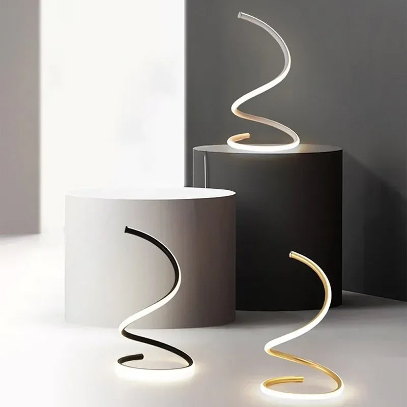 Slim LED Desk Lamp with Adjustable Arm
