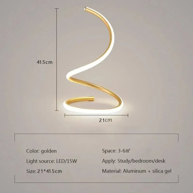 Slim LED Desk Lamp with Adjustable Arm