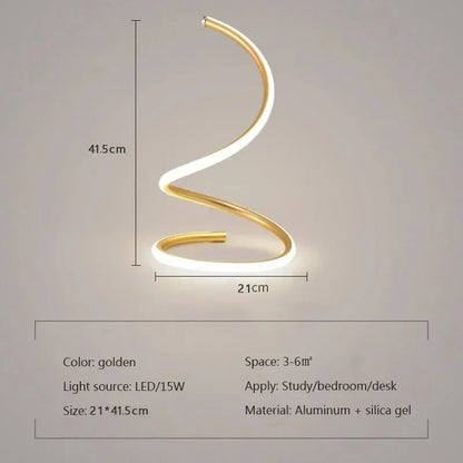 Slim LED Desk Lamp with Adjustable Arm