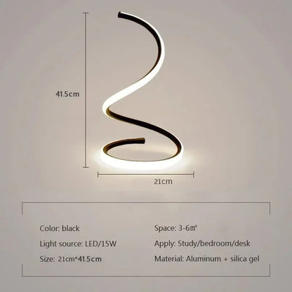 Slim LED Desk Lamp with Adjustable Arm