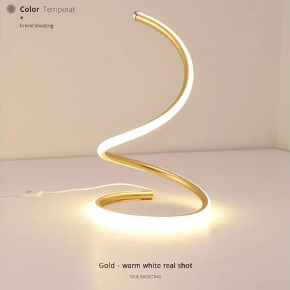 Slim LED Desk Lamp with Adjustable Arm